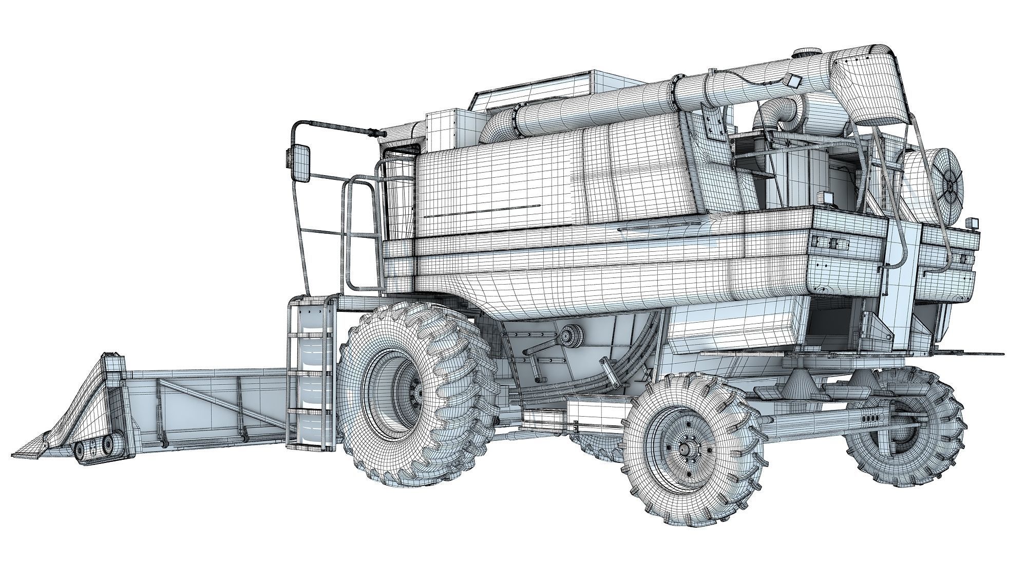 Harvester 3D Models 3D model_17