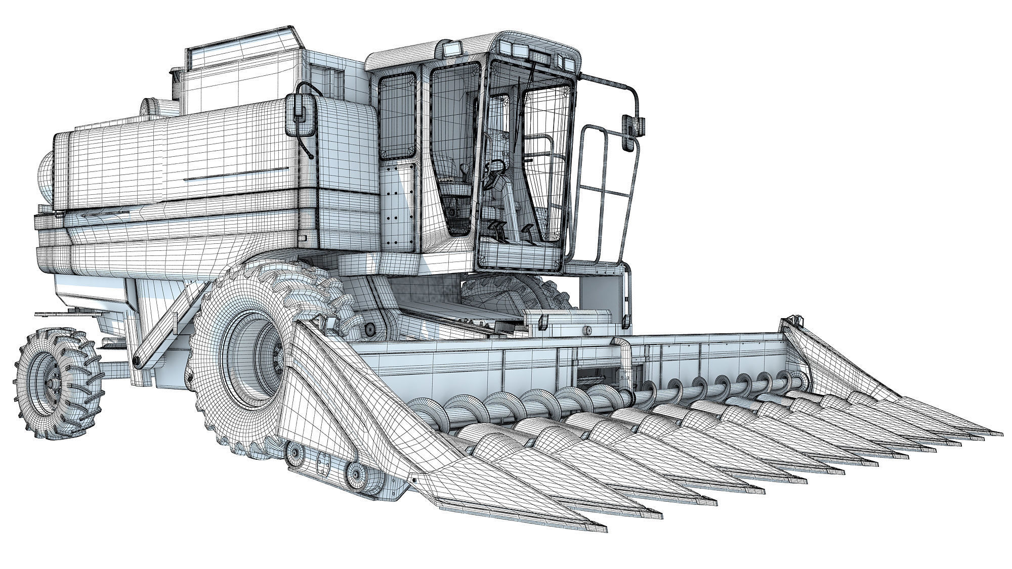 Harvester 3D Models 3D model_18