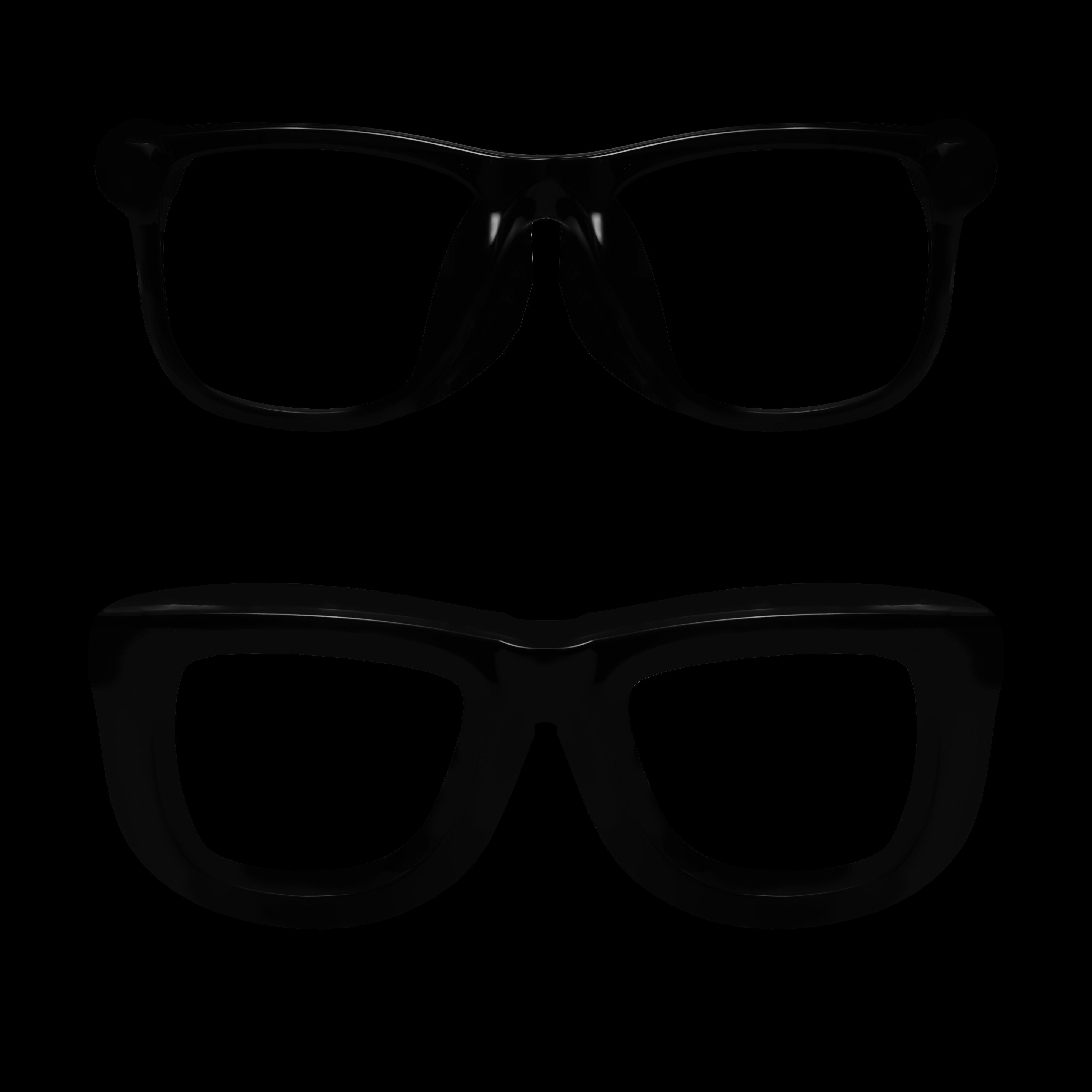 Eyeglasses for Men and Women 3D print model_7