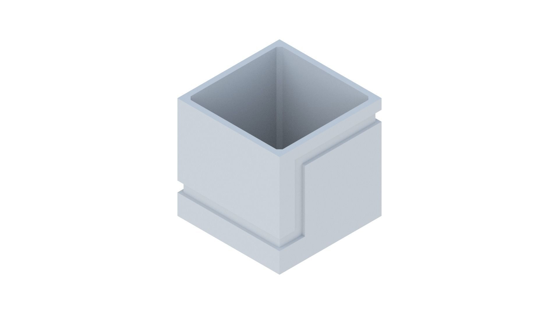 Flower Pot Set 3D print model_2