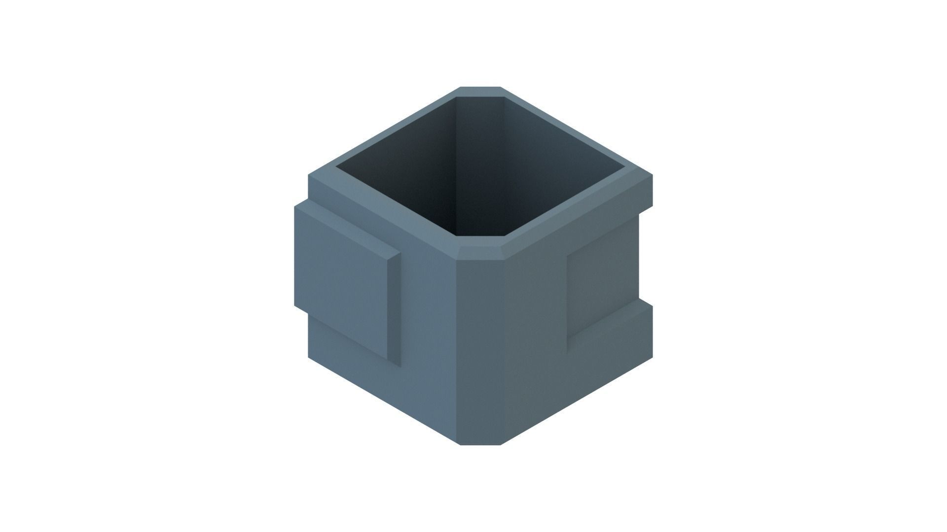 Flower Pot Set 3D print model_1