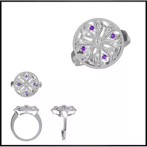 JCD Format White gold wedding rings jewelry jcd programs