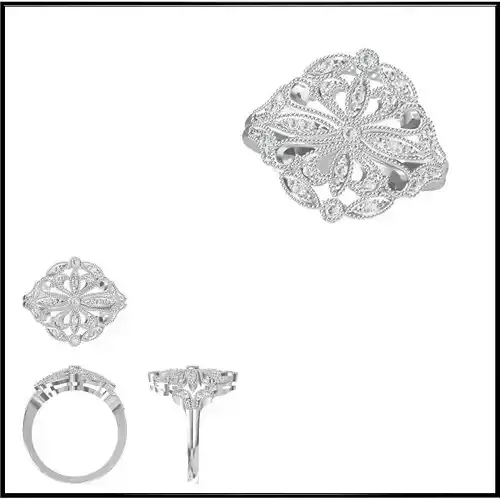 JCD Format White gold wedding rings jcd jewelry design