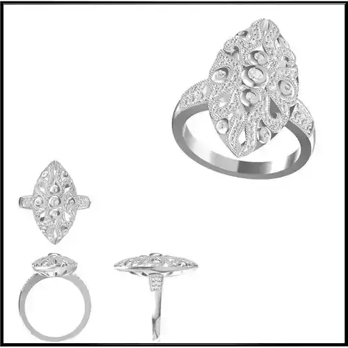 JCD Format White gold wedding rings jcd design