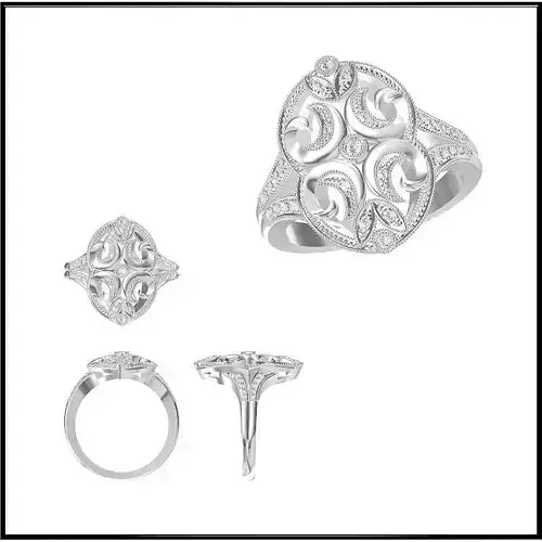 JCD Format White gold wedding rings esign price