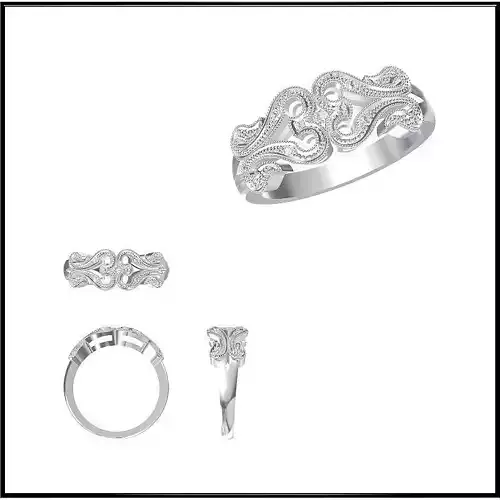 JCD Format Solid gold wedding rings jewellery jcd design