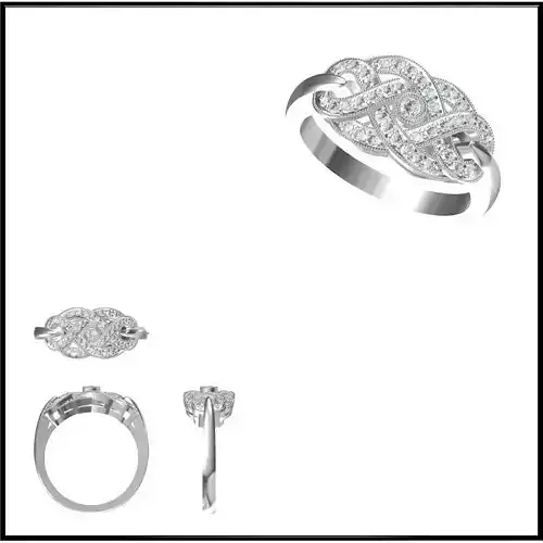 JCD Format Simple wedding rings types of jewelry files