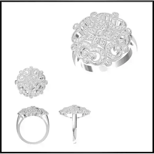 JCD Format Simple wedding rings jewelry jcd programs