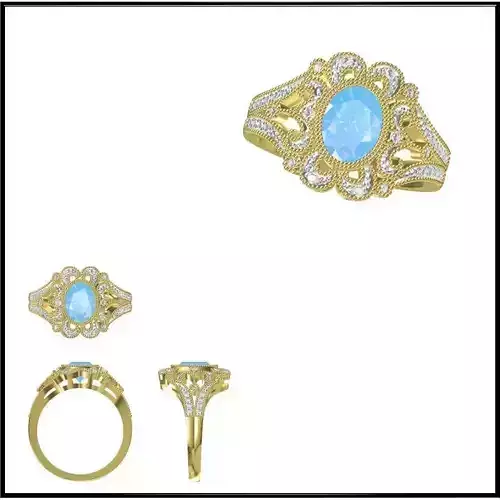 JCD Format Modern wedding rings jewellery files for sale