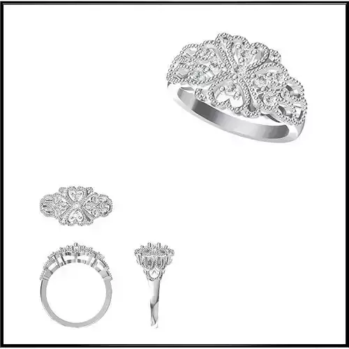 JCD Format Gold wedding ring types of jewelry files