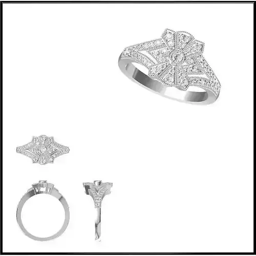 JCD Format Gold wedding ring jcd design