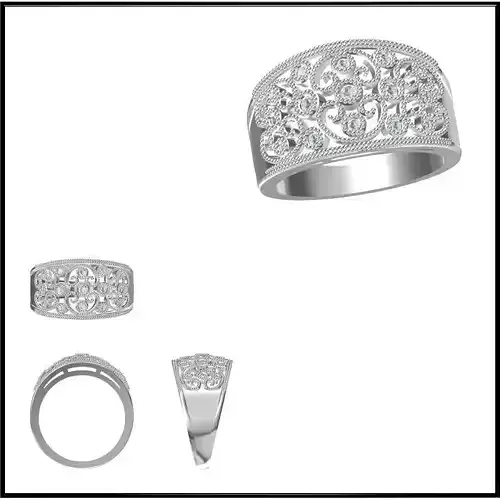 JCD Format Elegant gold wedding rings types of jewelry files