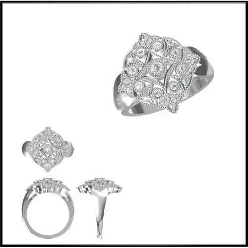 JCD Format Elegant gold wedding rings metal file 