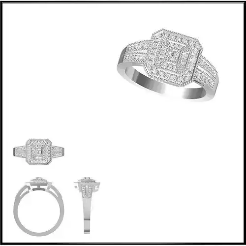 JCD Format Elegant gold wedding rings jewelry jcd