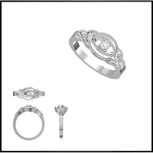 JCD Format Elegant gold wedding rings jewelry files for sale