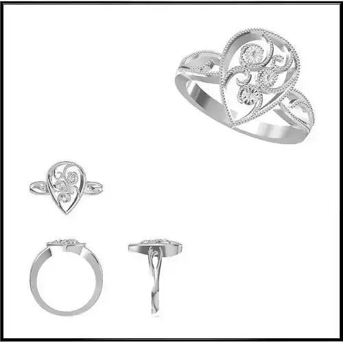 JCD Format Elegant gold wedding rings jcd wedding ring