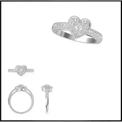 JCD Format Elegant gold wedding rings jcd design