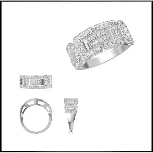 JCD Format Best wedding rings jewely jcd 3D print model