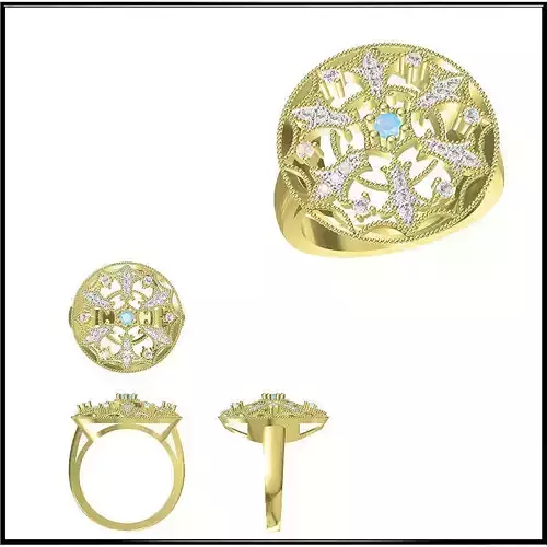 JCD Format Antique wedding rings jewelry jcd institute