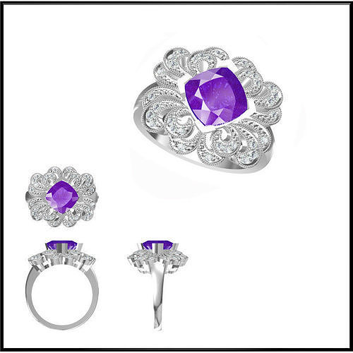 JCD Format Antique wedding rings jewelry files for sale 3D print model