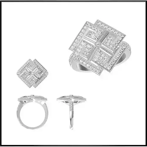 JCD Format Affordable wedding rings jewellery design