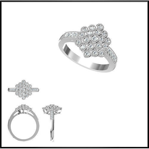 JCD Format Affordable wedding rings jcd jewelry 3D print model