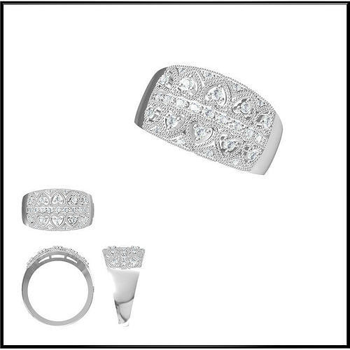 JCD Format Affordable wedding rings jcd 3D print model