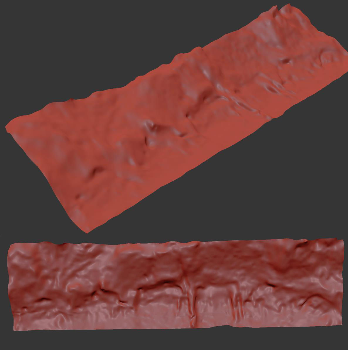 Snow fence 3D model_12