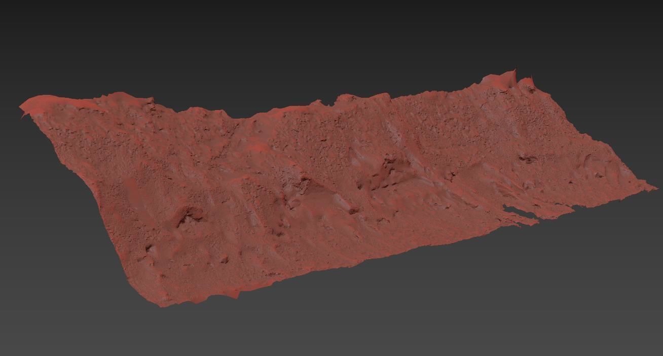 Snow fence 3D model_14