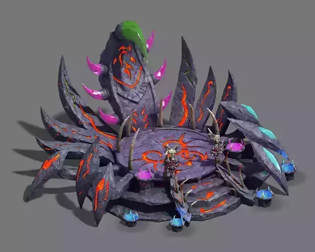 Water cloud Ze - witch cup altar