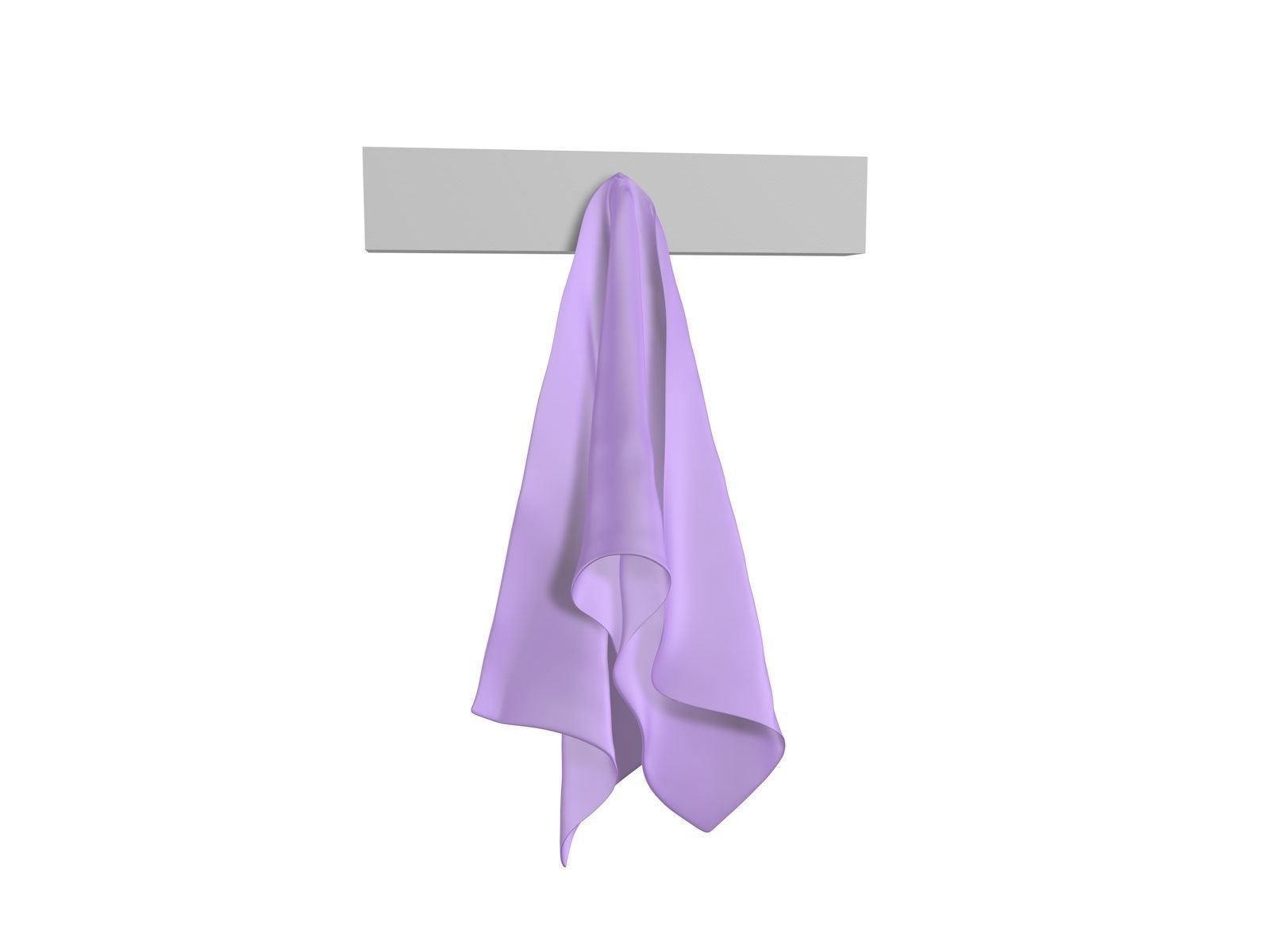 Towel 3D model_2