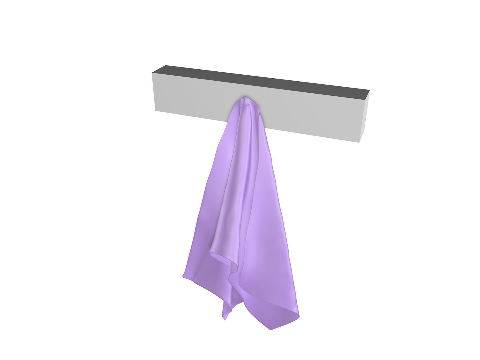 Towel 3D model_3