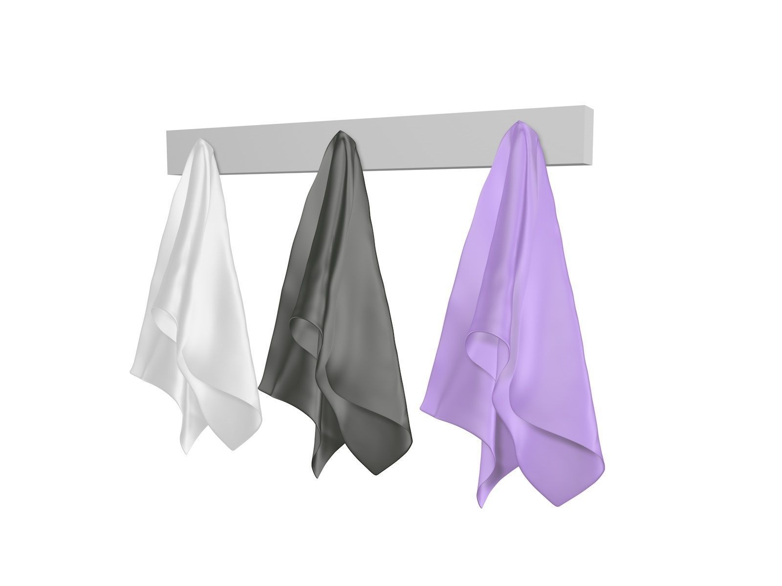 Towel 3D model_1