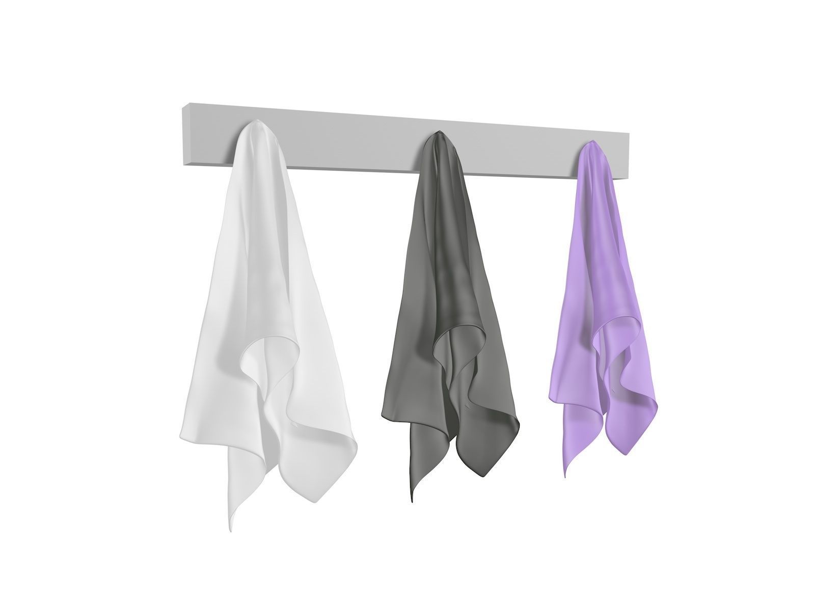Towel 3D model_0