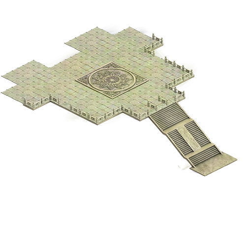 Happy Platform - Platform terrain 3D model
