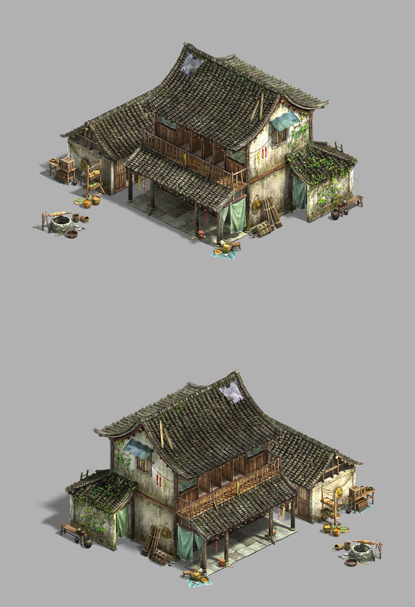 Small town - residential 05 3D model_5