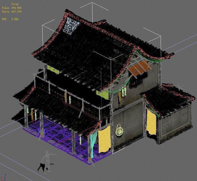 Small town - residential 05 3D model_3