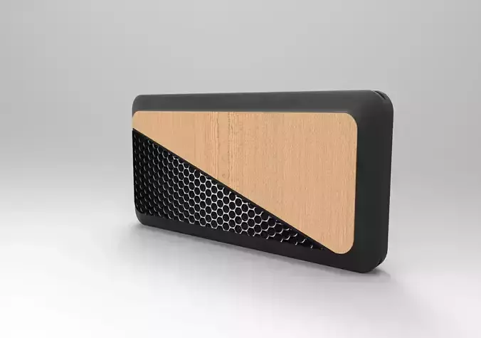3D product design powerbank and speaker portable
