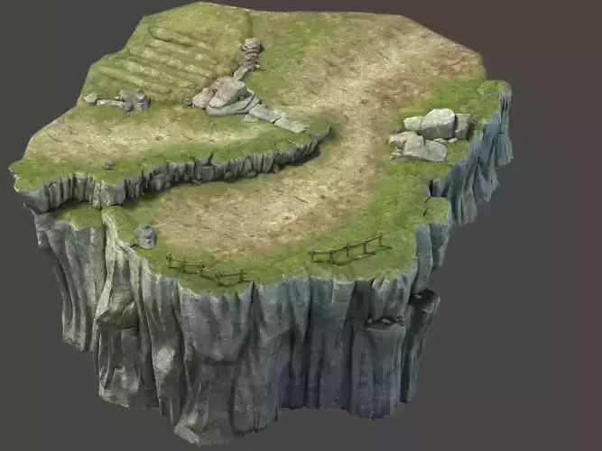 Game Model - Small Village Hill Road 03