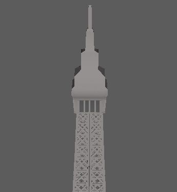 Eiffel Tower 3D model_8