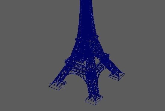 Eiffel Tower 3D model_3