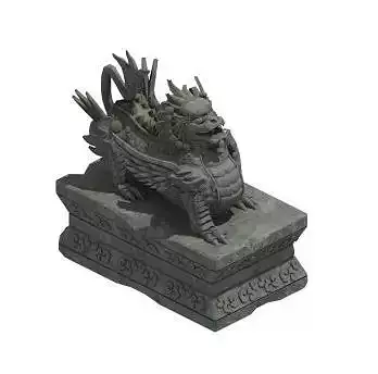 Art stone carvings - brave