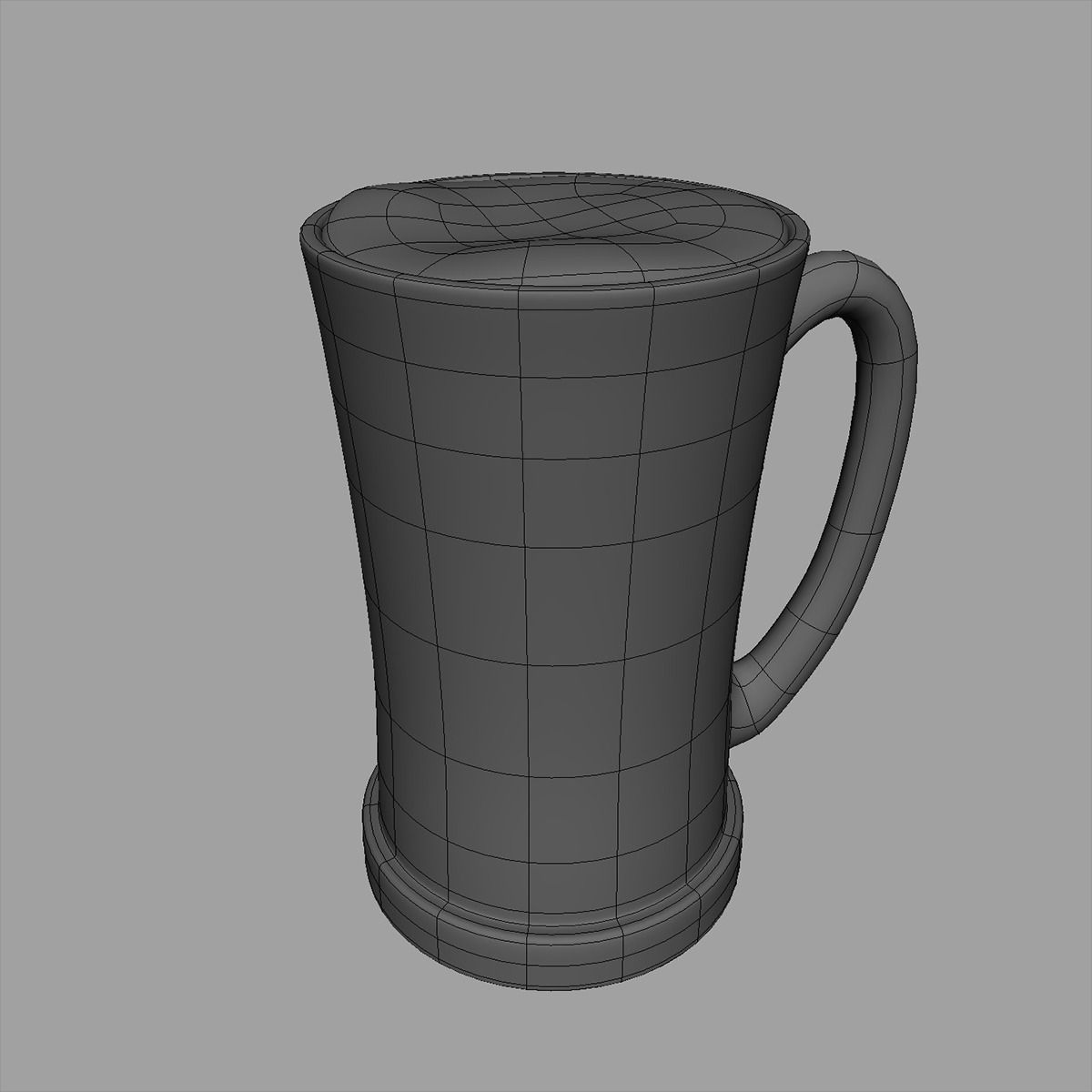 beer glass 3D model_3