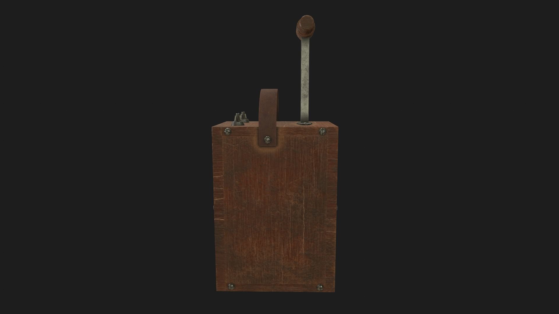 Dynamite Blaster Low-poly 3D model_8