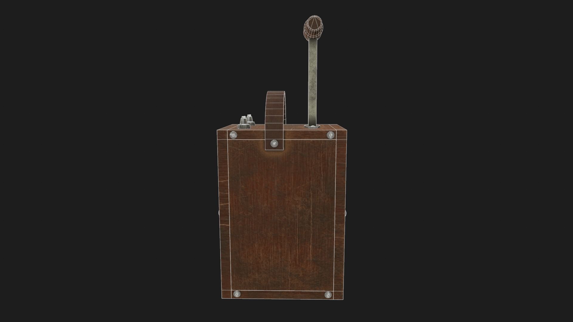 Dynamite Blaster Low-poly 3D model_9