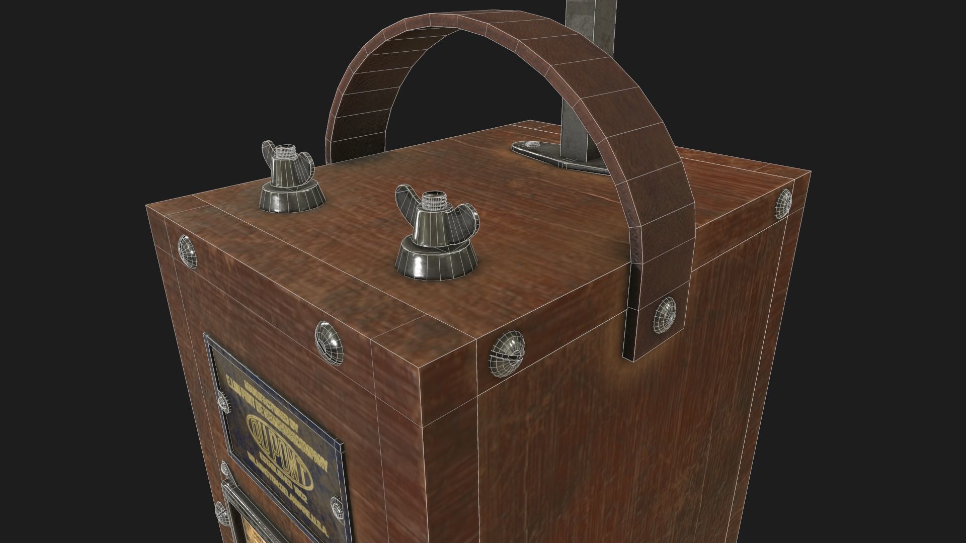 Dynamite Blaster Low-poly 3D model_15