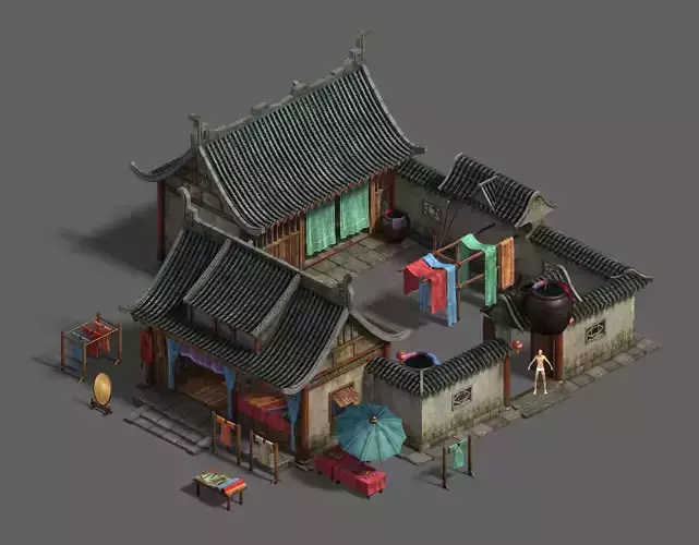 Medium city - clothing store