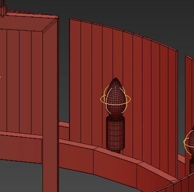 Halo chandelier 3D model_1