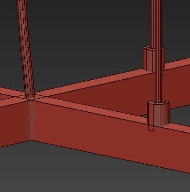 Halo chandelier 3D model_2