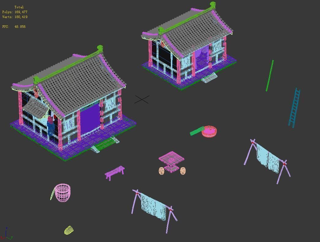 Medium - sized city 3D model_3